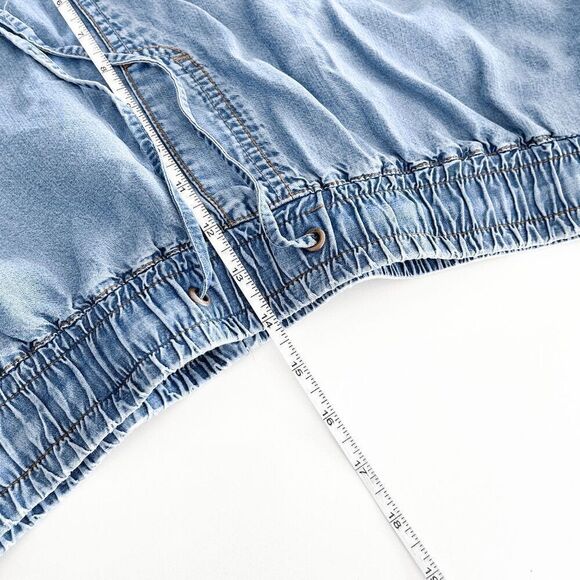 Penningtons Womens Soft Jogger Lyocell Denim Jeans Light Wash Size 2X - Picture 7 of 9